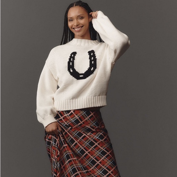 ANTHROPOLOGIE X MAEVE Pippa Mock-Neck Sweater, Size 2X - Picture 4 of 11